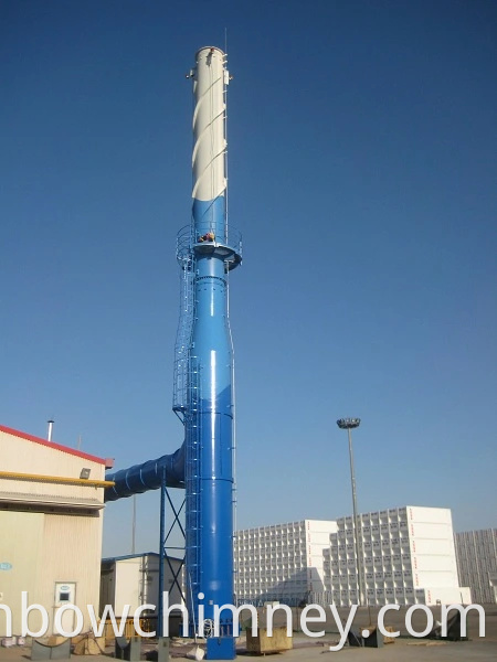 steel chimney for Maersk